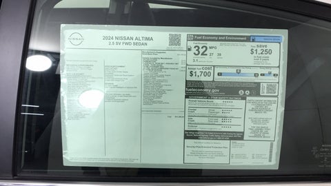2024 Nissan Altima 2.5 SV in Albany, NY - Destination Nissan
