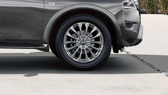 2023 Nissan Armada wheel and tire | Destination Nissan in Albany NY