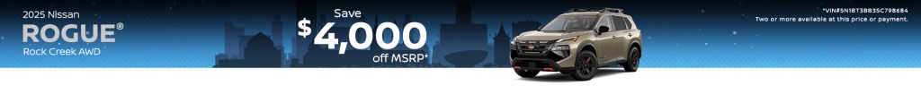 2025 Nissan Rogue Rock Creek