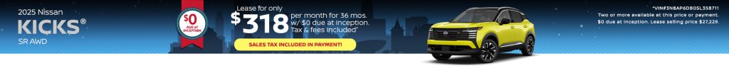 2025 Nissan Kicks SR AWD