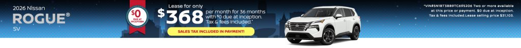 2026 Nissan Rogue SV AWD