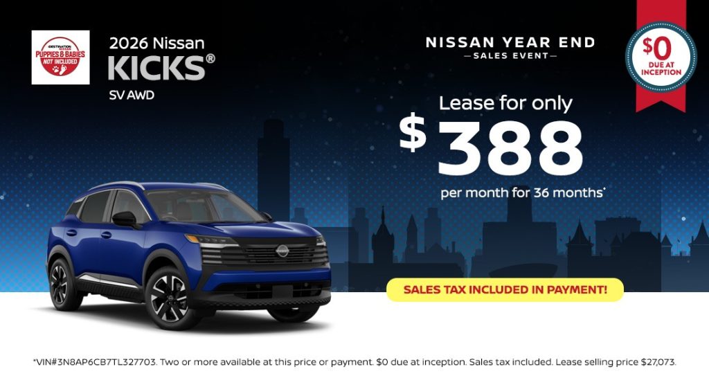 Nissan Kicks SV All-Wheel Drive