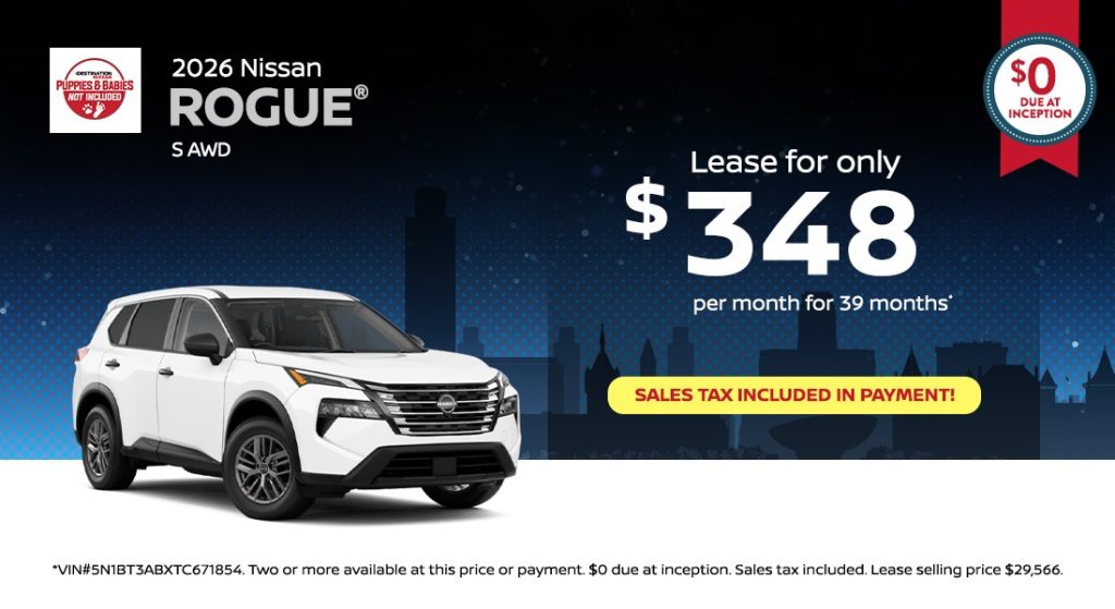 2026 Nissan Rogue S All-Wheel Drive