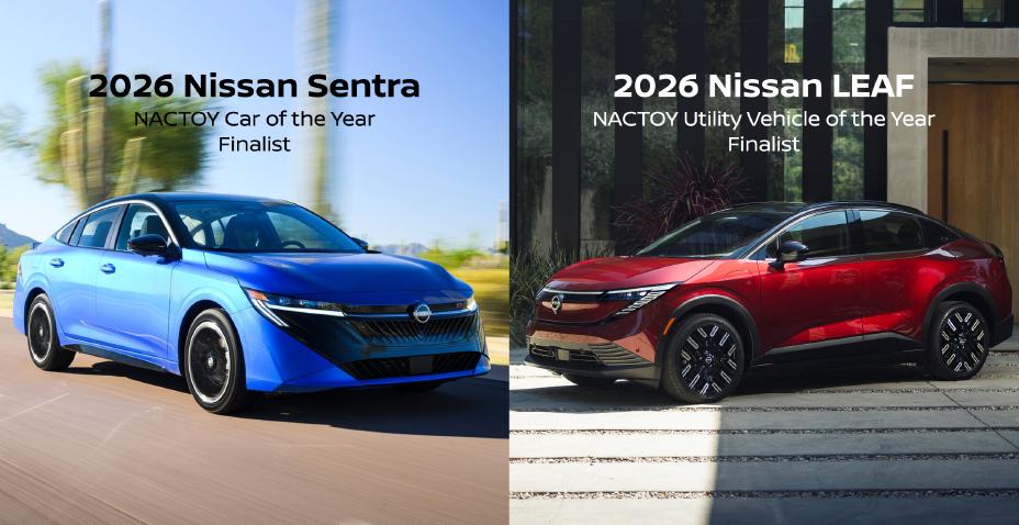 The 2026 Nissan Sentra and LEAF Earn Top Honors