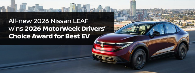2026 Nissan LEAF Awards