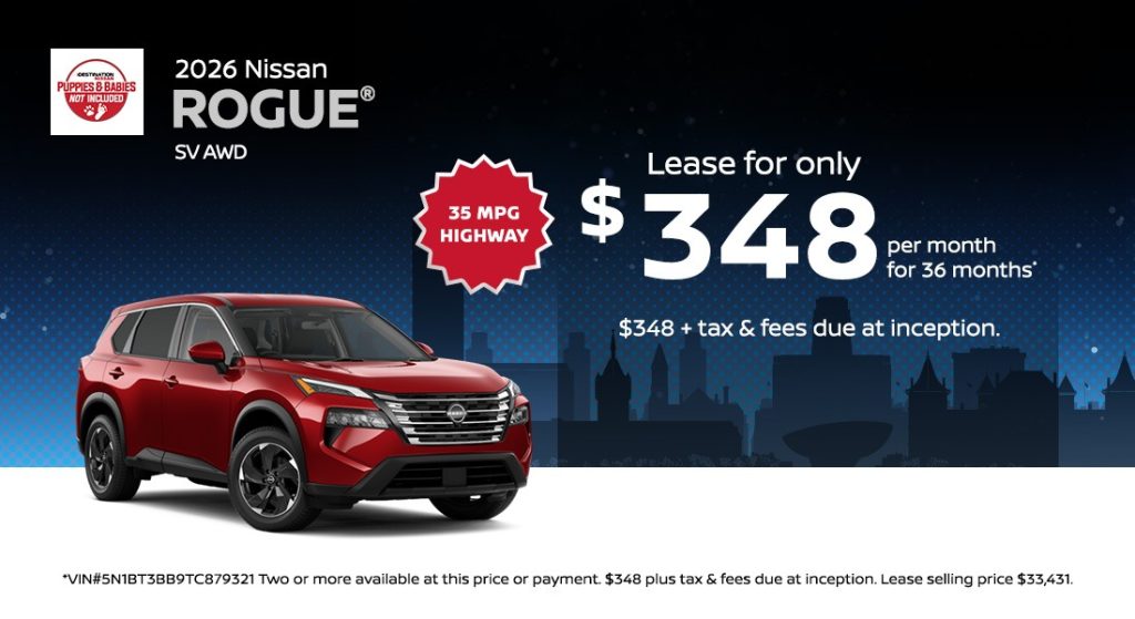 2026 Nissan Rogue SV AWD