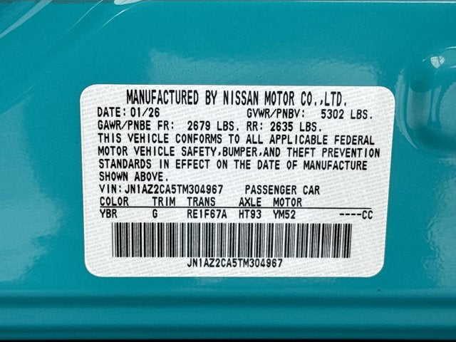 2026 Nissan LEAF SV+
