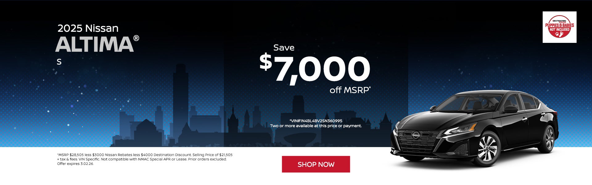 2025 Nissan Altima S