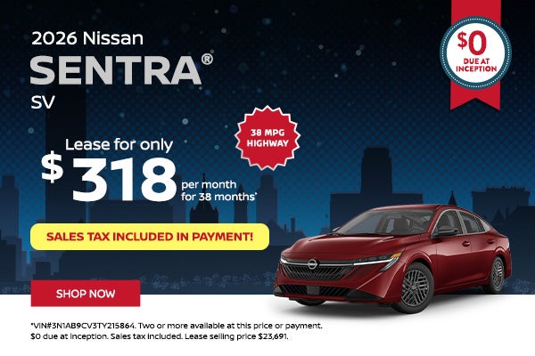 2026 Nissan Sentra SV