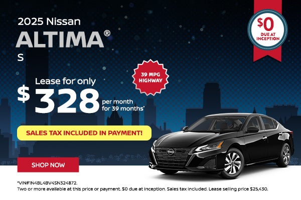 2025 Nissan Altima S sedan