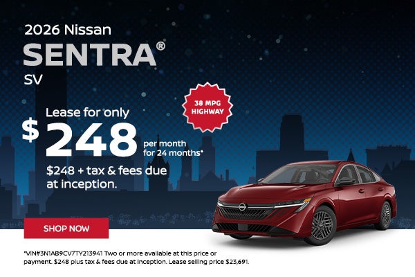 2026 Nissan Sentra SV