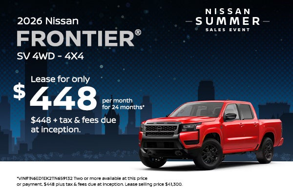 2026 Nissan Frontier 4WD