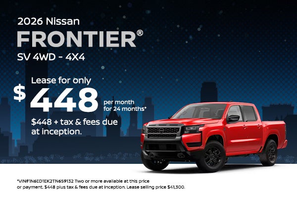 2026 Nissan Frontier 4WD