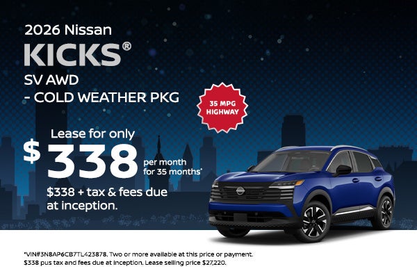 2026 Nissan Kicks AWD