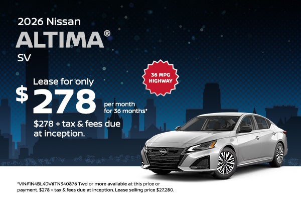 2026 Nissan Altima SV