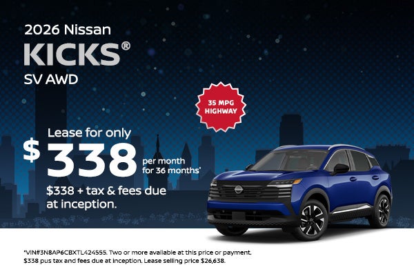 2026 Nissan Kicks AWD