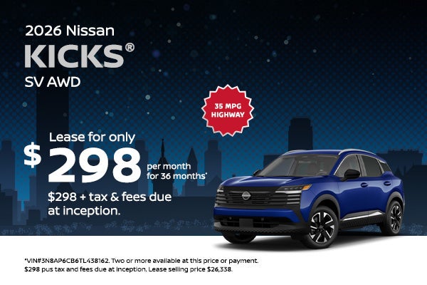 2026 Nissan Kicks AWD