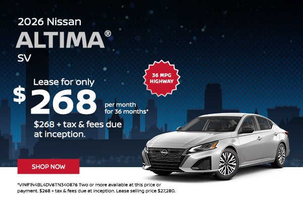 2026 Nissan Altima SV