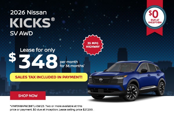 2026 Nissan Kicks SV